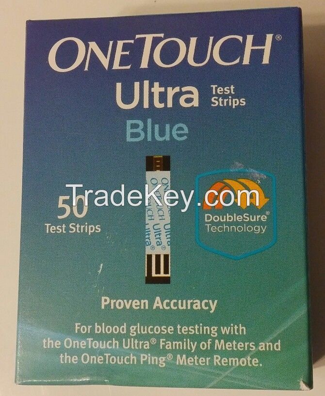 One Touch Ultra Test Strips 50 Count Retail