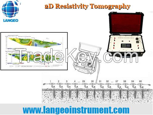 LANGEO WGMD-60 2D Resistivity Tomography System for groundwater investigation