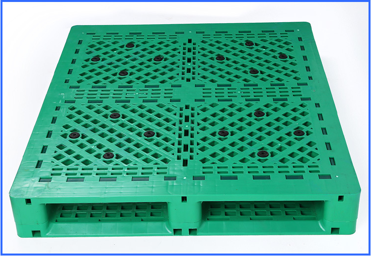 Gridding Heavy Duty Six Runners Recycled HDPE Plastic Pallet