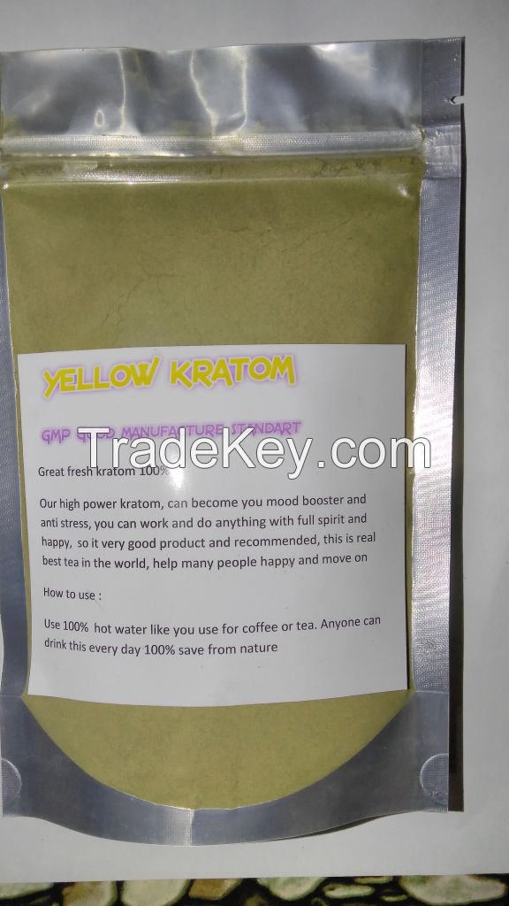 YELLOW KRATOM | Herbal Tea