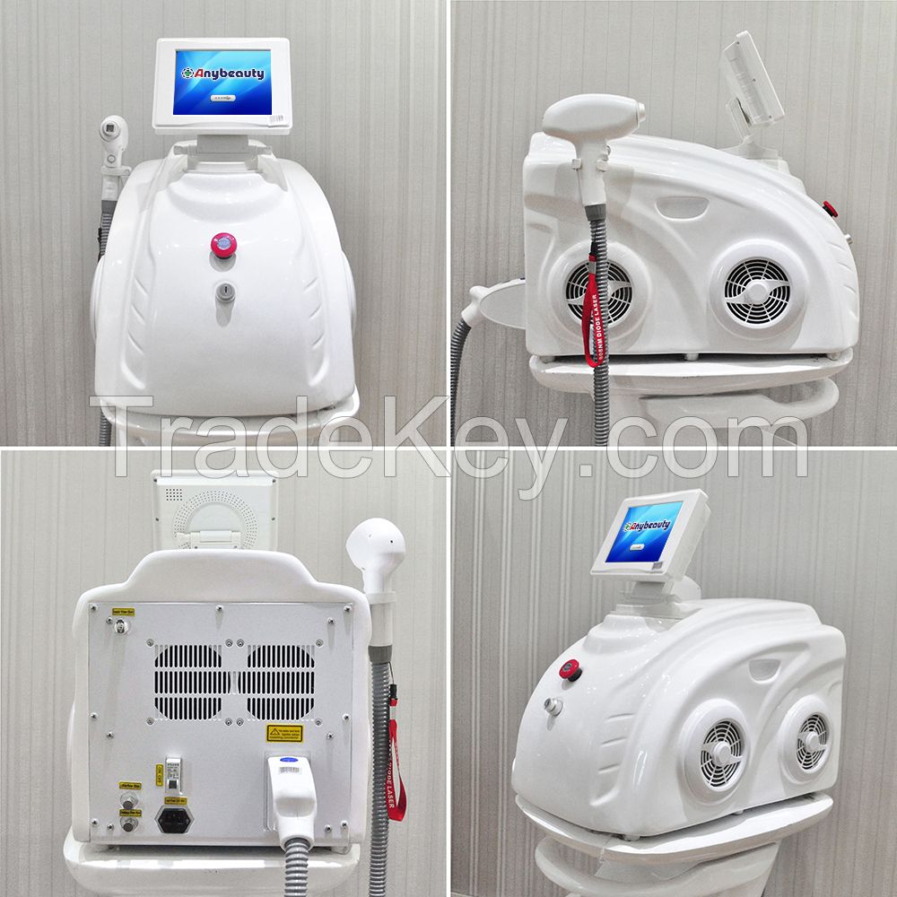 Anybeauty 808t-2 808nm diode fast laser hair removal machine / 808 dio