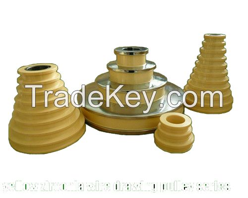 Zirconia Ceramic Wire Drawing Cone Capstan Ceramic Guide Pulley