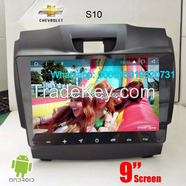 Stereo Radio GPS android Wifi camera for Chevrolet S10 Car
