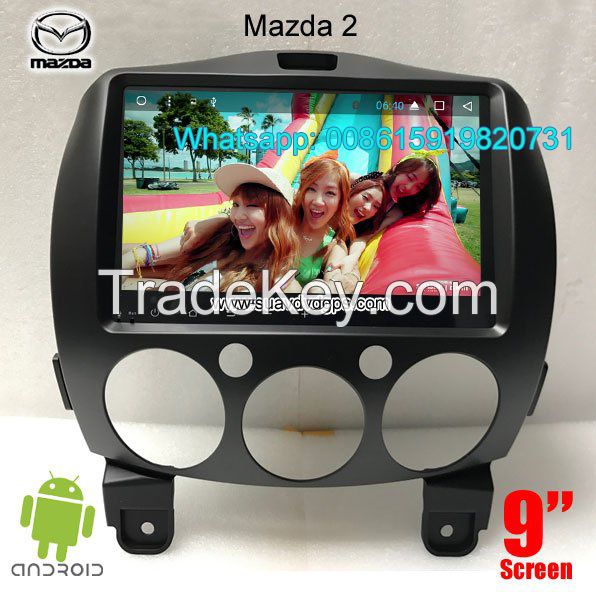 Android wifi GPS camera Multimedia for Mazda 2 Car audio radio