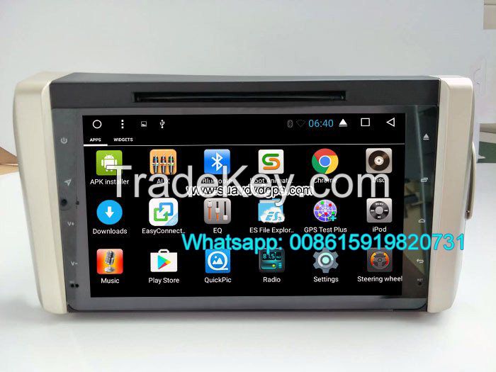 Car DVD Player android GPS camera For Toyota Innova radio