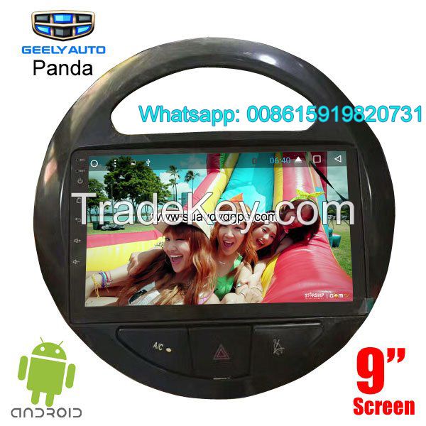 android wifi GPS 4G insert sim card camera for Geely Panda car radio