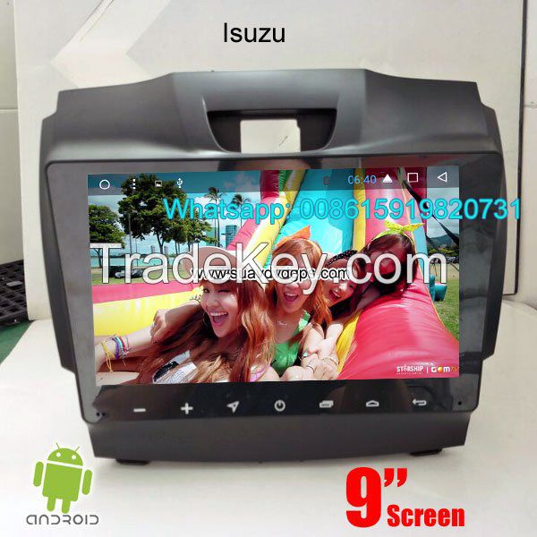 Stereo Radio android GPS camera for Isuzu D-max Mux KB Pickup Car