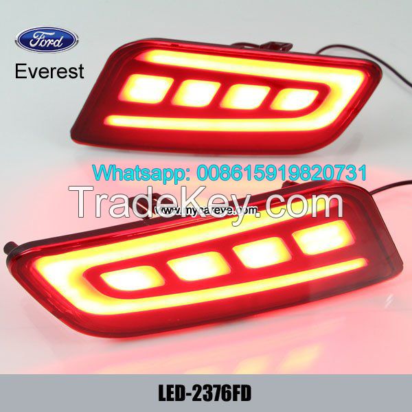 Auto Car LED Rear Bumper Brake Turn Signal Lights for Ford Everest