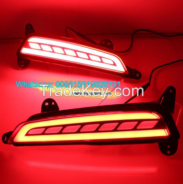 Car LED Bumper lamps taillight brake Backup Lights for Hyundai ix25