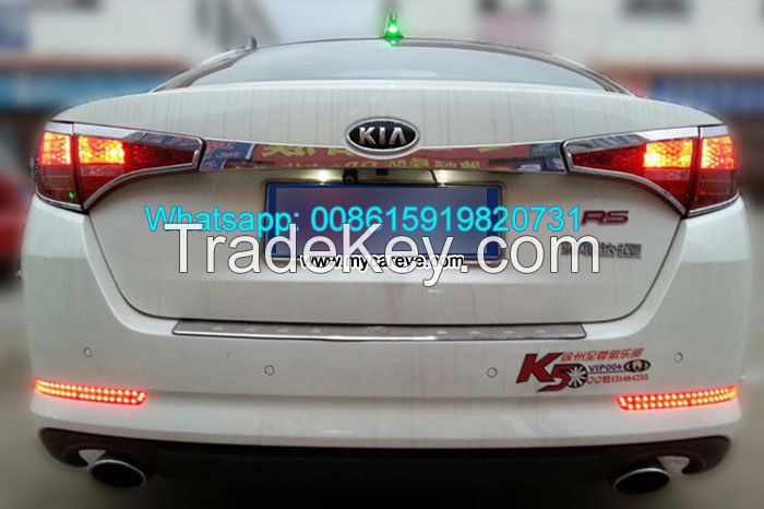 Car Rear Bumper lamps Brake Tail Parking Warning LED Light for Kia Optima