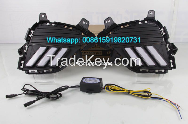 Car DRL LED Daytime Running Lights autobody parts for Hyundai ix25