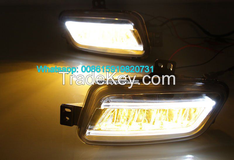 Car DRL LED Daytime Running Lights autobody parts for Ford Everest