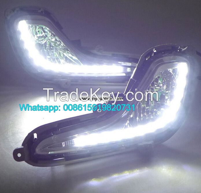 Car DRL LED Daytime driving Lights for Hyundai Accent aftermarket