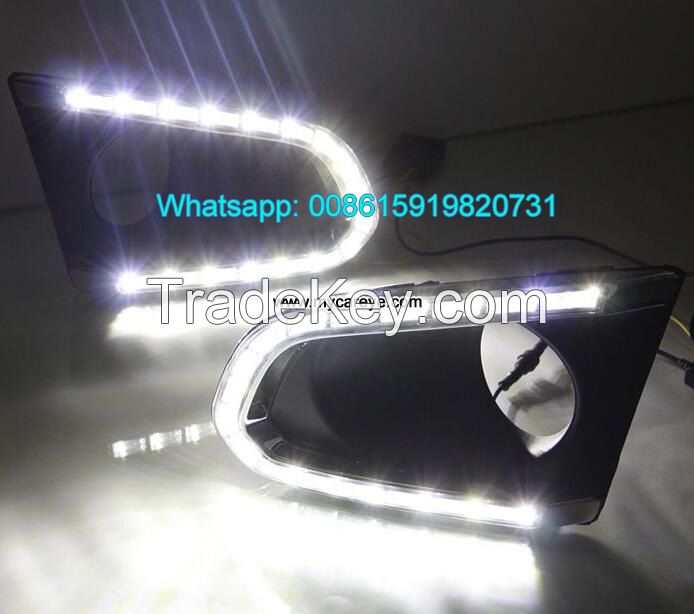 Car DRL car daytime running lights auto front daylight sale for Chevrolet Tracker