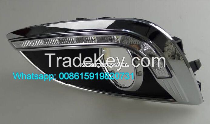 Car DRL LED Daytime driving Lights daylight car light upgrade for HYUNDAI ix35