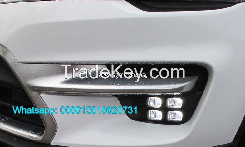 Car DRL LED Daytime Running Lights autobody parts for Geely Emgrand GS