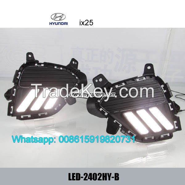 Car DRL LED Daytime Running Lights autobody parts for Hyundai ix25