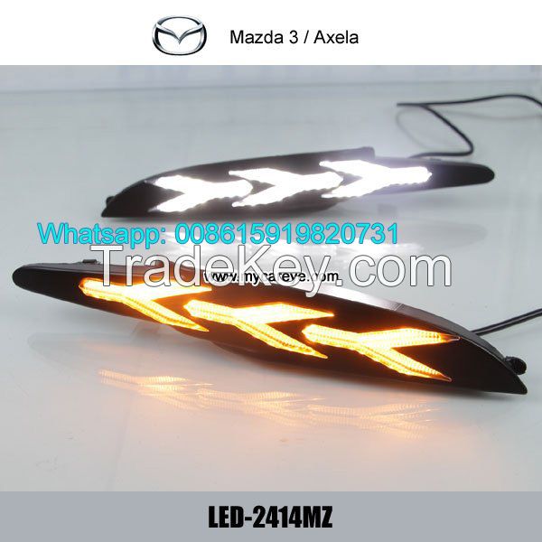 Car DRL LED Daytime Running Lights autobody parts for Mazda 3 Axela