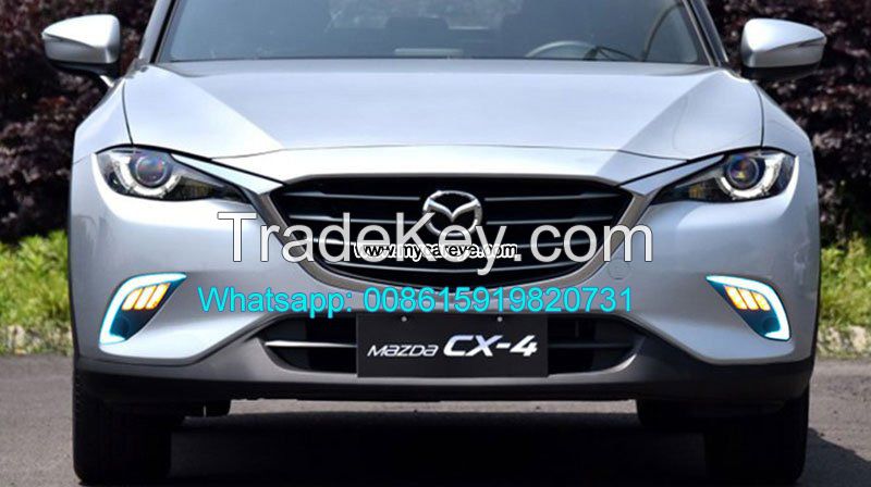 Car DRL LED Daytime Running Lights autobody parts for Mazda CX-4