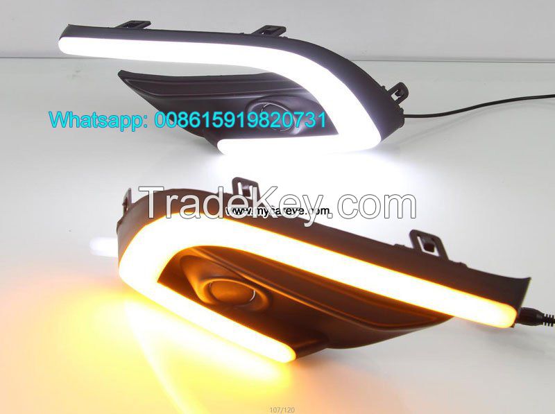 Car DRL LED Daytime Running Lights autobody parts for Mazda 3 Axela