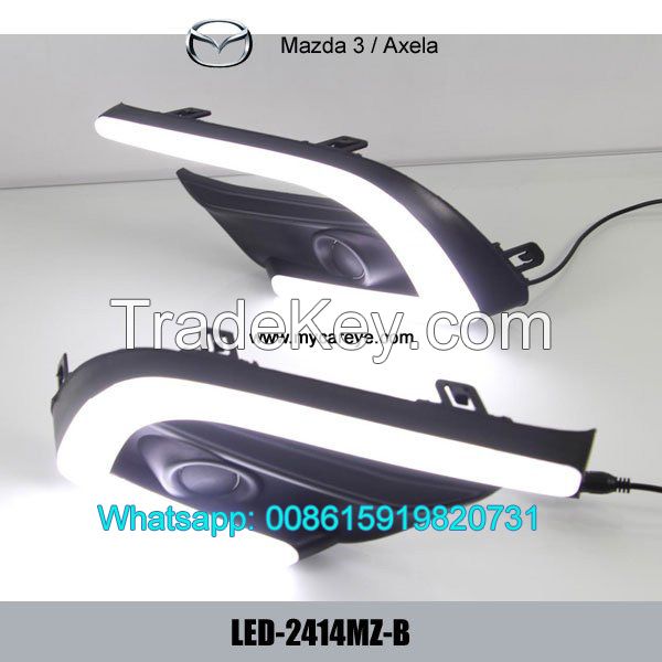 Car DRL LED Daytime Running Lights autobody parts for Mazda 3 Axela