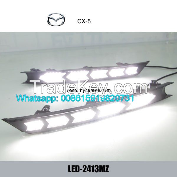 Car DRL LED Daytime Running Lights autobody parts for Mazda CX-5