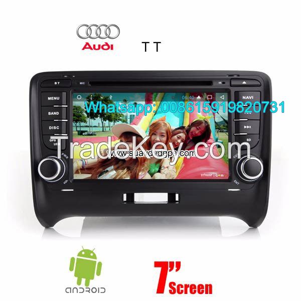 Car radio DVD GPS android navigation for Audi TT