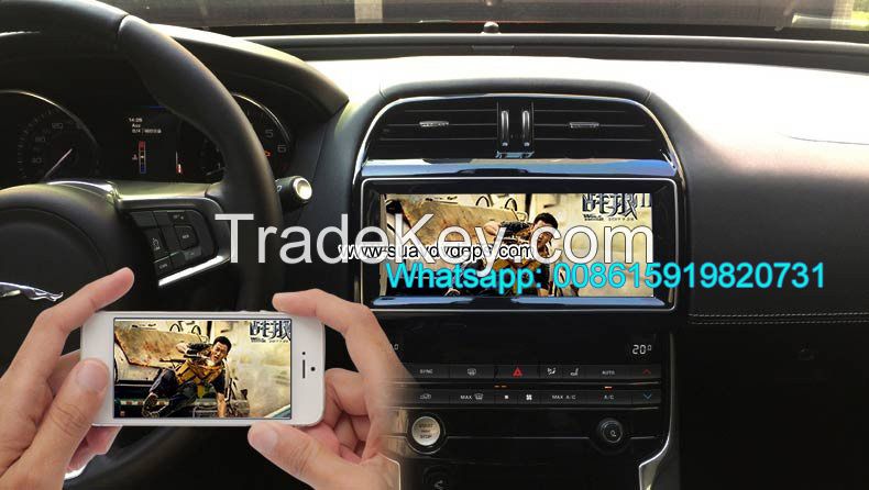 Car stereo radio GPS android navigation for Jaguar XE F-PACE