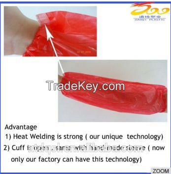 Disposable waterproof oversleeves food industry sleeve cover