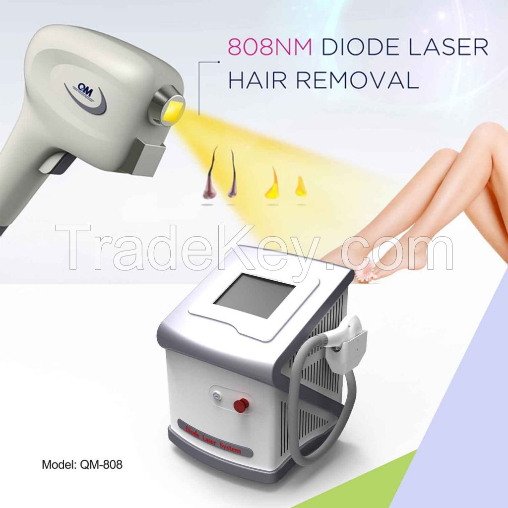 Top Sale 800-1200W Big Spot size 810nm diode laser hair removal price