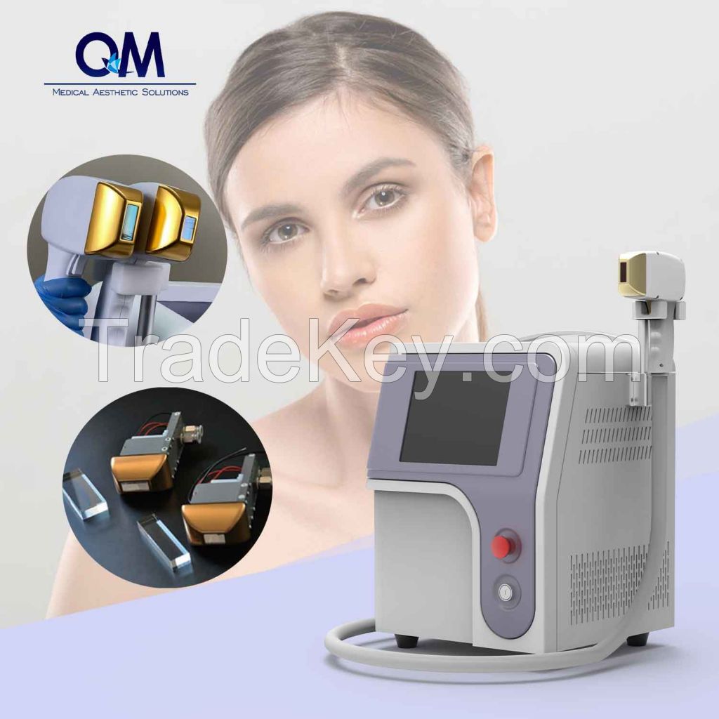 QM Hot Sale Effective 808nm Laser Permanent Hair Removal For Men