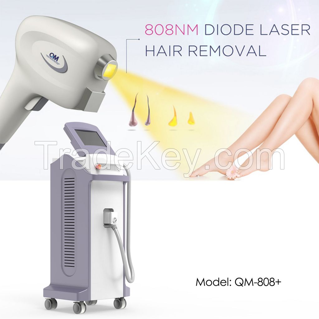 Triple Wavelength 755nm+808nm+1064nm Diode Laser Hair Removal System