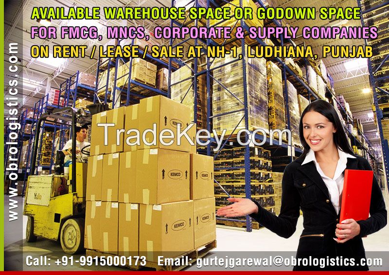 Warehouse on rent lease in Ludhiana Punjab