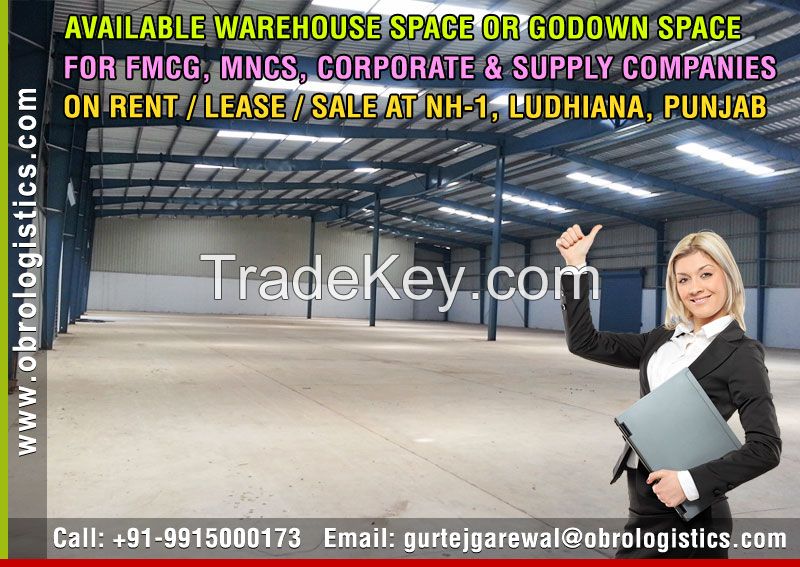 Warehouse on rent lease in Ludhiana Punjab