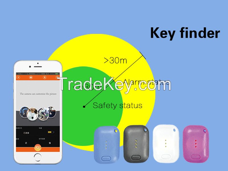 Innovative Bluetooth Push Button Panic Alarm Keys For Android IOS Smar