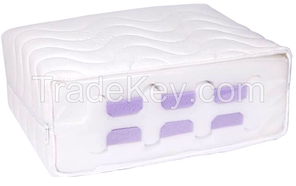 Polyurethane sandwich foam bed mattress double sided