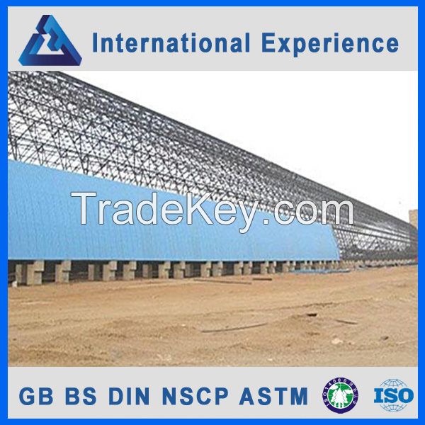 Prefabricated Dome Coal Storage Space Frame Systems