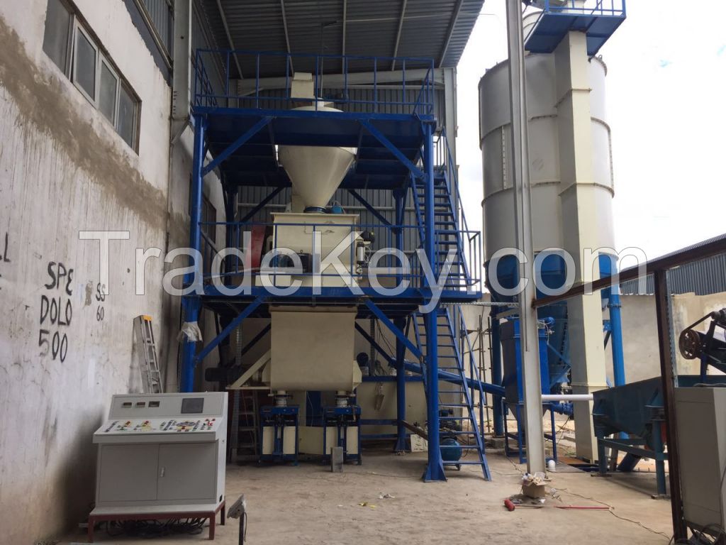 Dry mortar production equipment