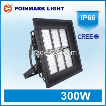 flood light 300w ip66 alumunum alloy outdoor light 85-265v