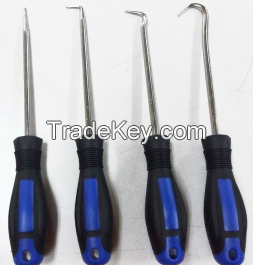 4 Pcs Long Hook & Pick Set Vehicle Tools