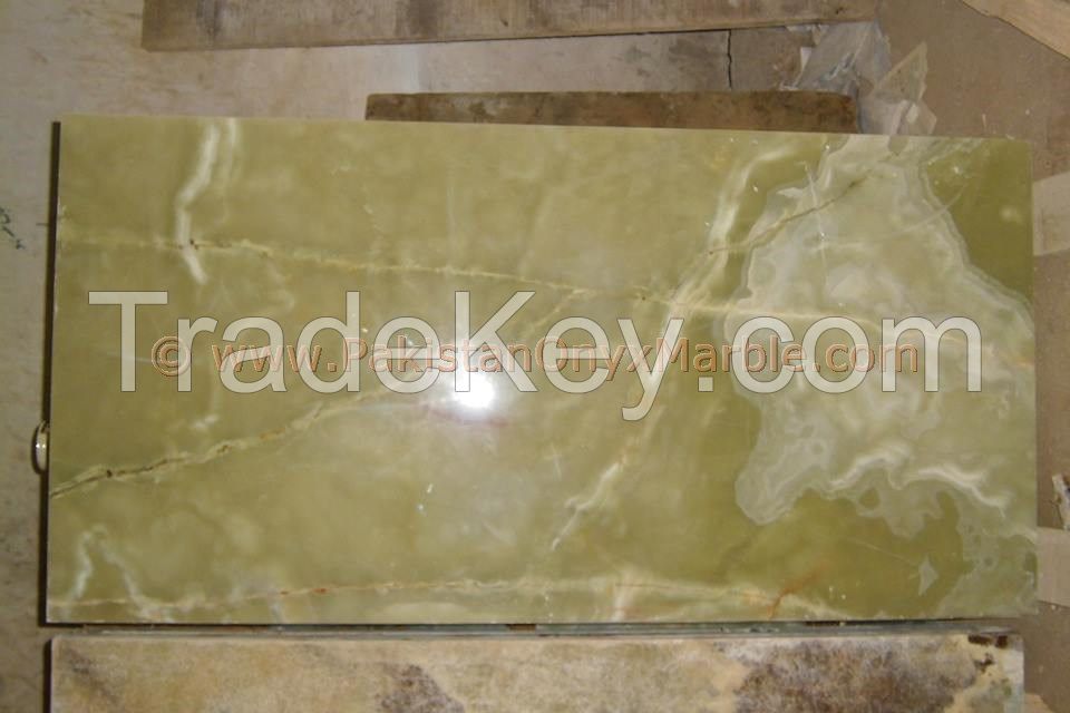 AFGHAN GREEN ONYX TILES COLLECTION