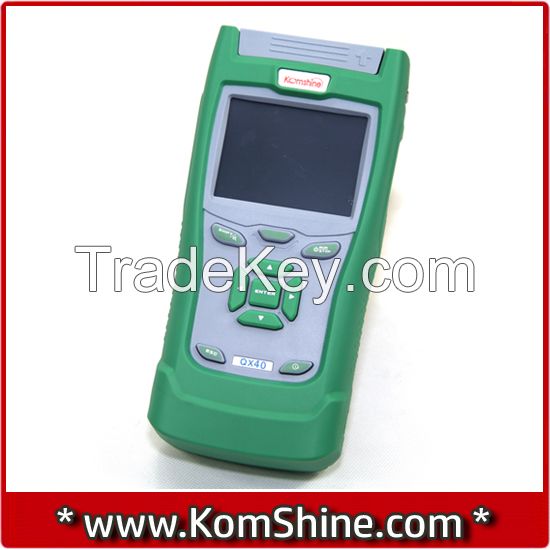 KomShine Handheld OTDR QX40(1310/1550nm, 32/30dB, VFL) Equal to JDSU MTS