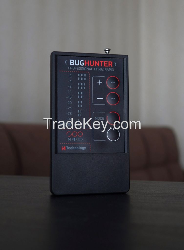 Economical spy bug detector BugHunter BH-02 Rapid (New 2017)