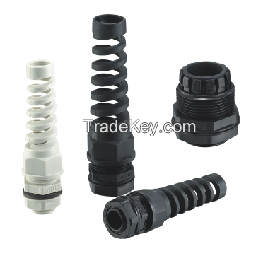 spiral nylon cable glands