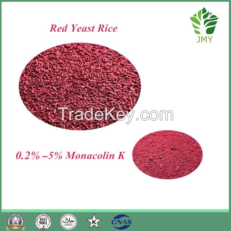 Pharma Use 0.2%-5% Monacolin KÃÂ Red Yeast Rice Extract