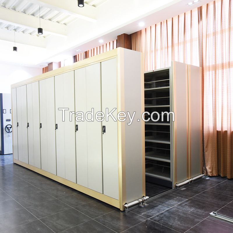 Anti-dumping Intelligent Library Shelving Cabinet with No Track
