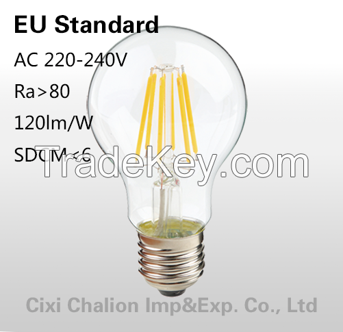 LED Filament bulb A60 4W 5.5W 7W 8W
