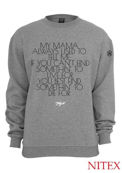 LONG SLEEVE CREW NECK SWEATSHIRT