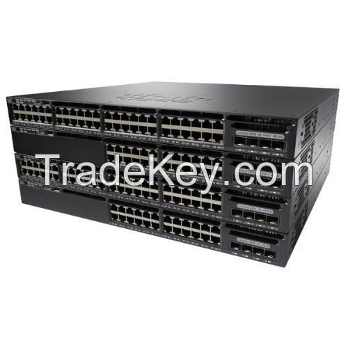 Layer 2 Cisco Modular Switches WS-C3650-48TD-S Catalyst 3650 48 Port Data 2x10G Uplink IP Base