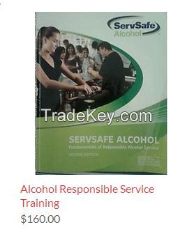 Alcohol Responsible Service Training - $160.00